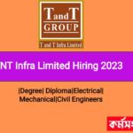 TNT Infra Limited Hiring 2023|Degree| Diploma|Electrical| Mechanical|Civil Engineers