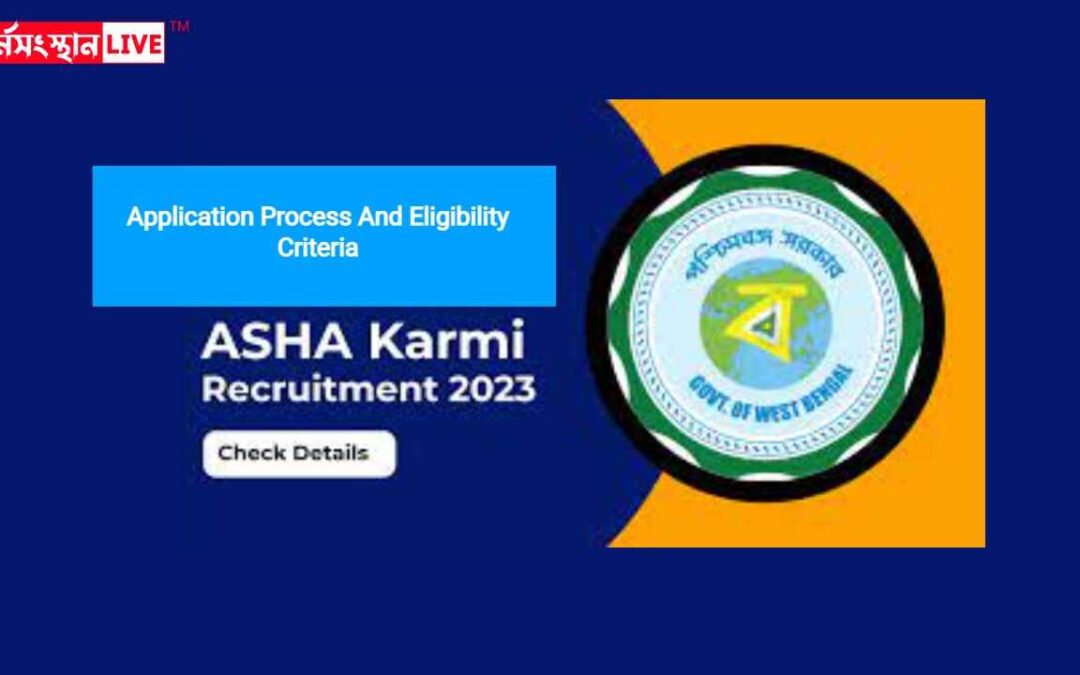 West Bengal Block Program Coordinator (ASHA) Recruitment 2023 | Application Process And Eligibility Criteria