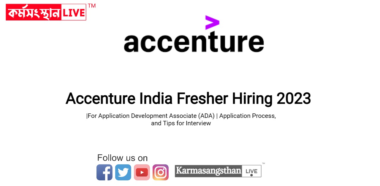 Accenture India Fresher Hiring 2023