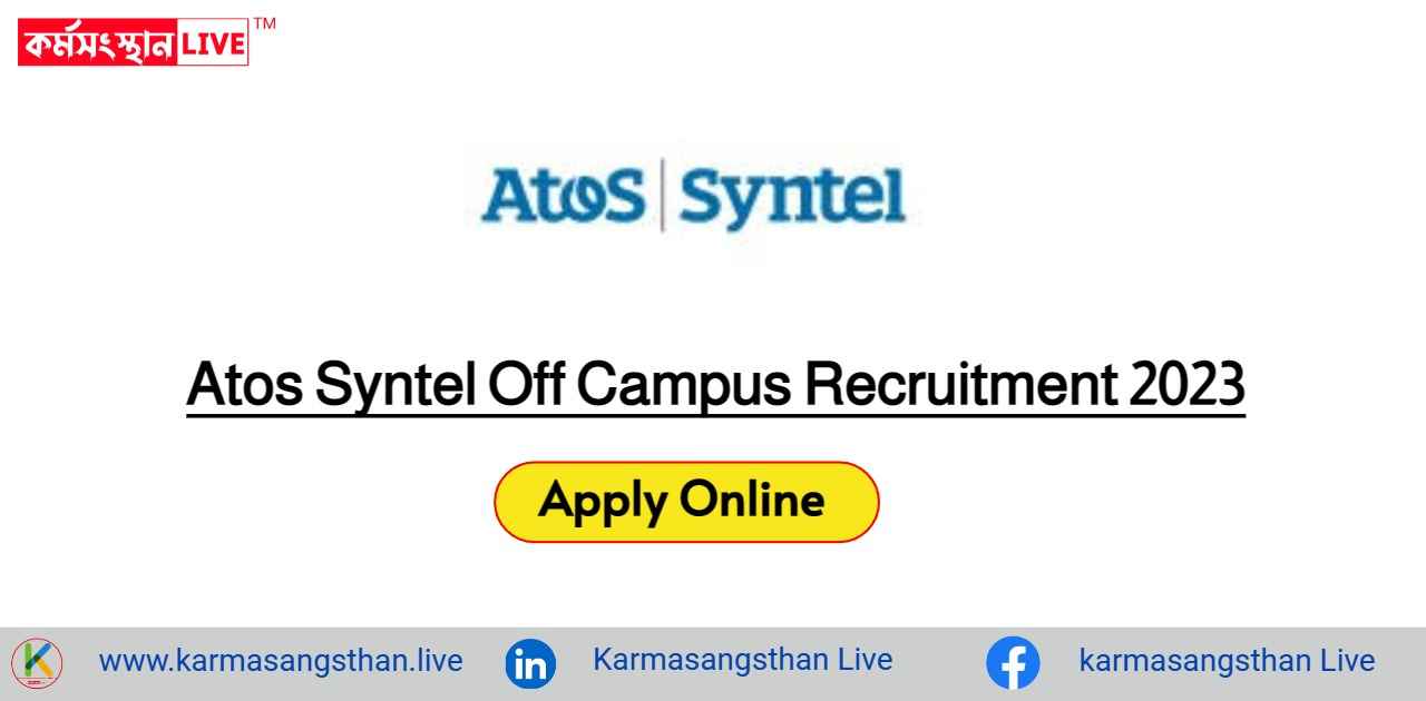 Atos Syntel Off Campus Haring 2023