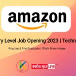 Amazon Entry Level Job Opening 2023