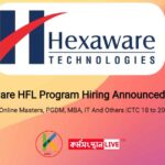 Hexaware HFL Program Hiring Announced 2023 | Apply Online Masters, PGDM, MBA, IT And Others |CTC 18 to 20 LPA