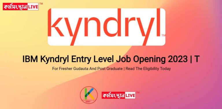 Kyndryl Entry Level Job Opening 2023
