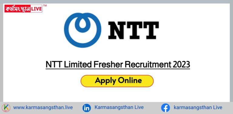 NTT Limited Fresher Recruitment 2023