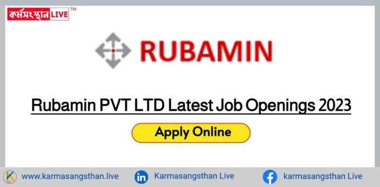 Rubamin PVT LTD Job Opening 2023