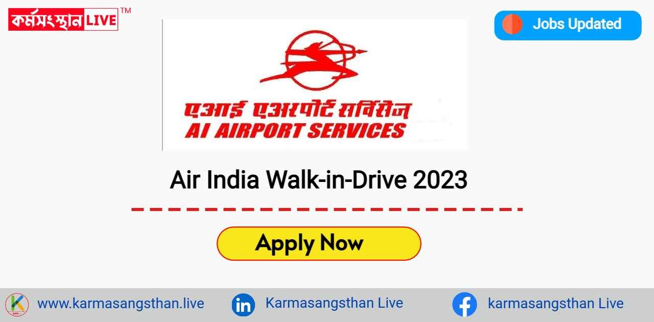 Air India Walk-in-Drive 2023