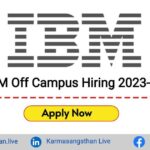 IBM Off Campus Hiring 2023-24