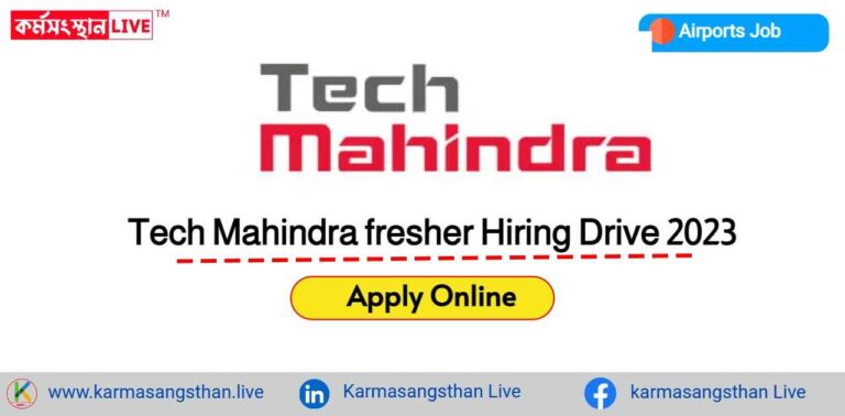 Tech Mahindra fresher Hiring Drive 2023