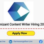 Cognizant Content Writer Hiring 2023