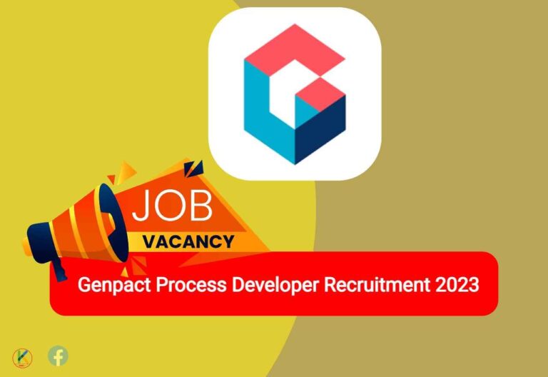 Genpact Process Developer Recruitment 2023