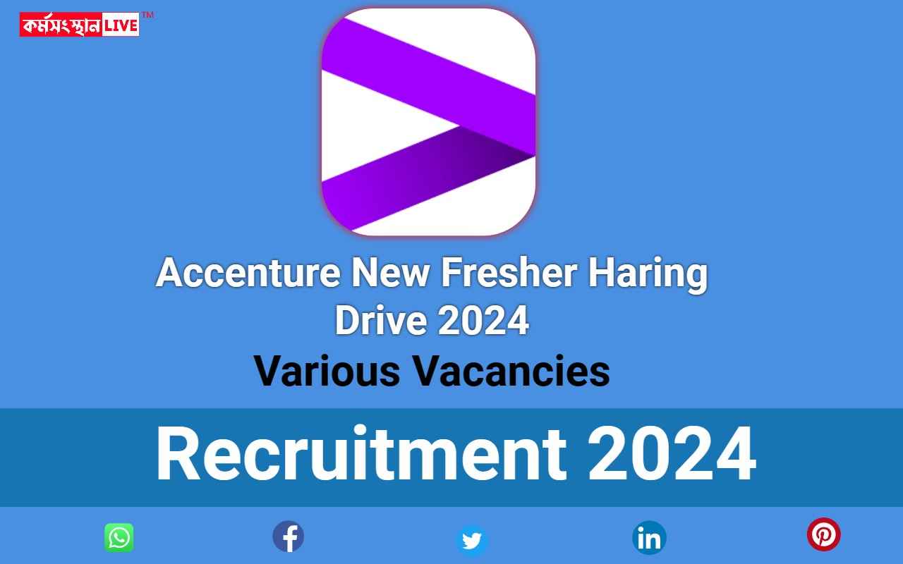 Accenture New Fresher Haring Drive 2024
